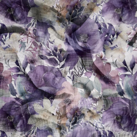FLOWERS WZ.51 - Mušelín bavlněný