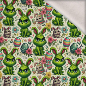 FUNNY EASTER wz.1 - teplákovina počesaná s elastanem ITY