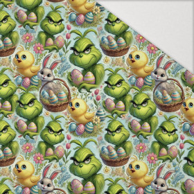 FUNNY EASTER wz.6 - teplákovina počesaná s elastanem ITY