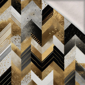 GEOMETRIC WZ. 6 - teplákovina počesaná s elastanem ITY