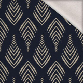 GEOMETRIC WZ. 7 - teplákovina počesaná s elastanem ITY