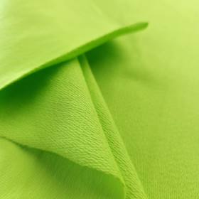 Prémiová teplákovina s jemnou smyčkou - GREEN NEON