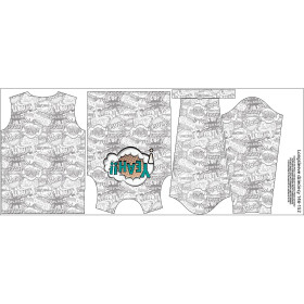 LONGSLEEVE - KOMIKS / yeah (barevný) - single jersey