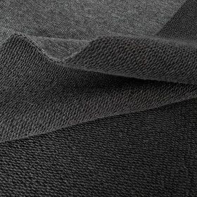 Teplákovina s hrubou smyčkou (P290) - MELÍR GRAFITOVÝ (D-08) 
