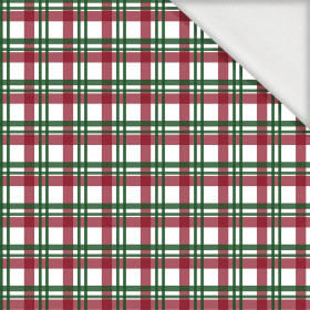 KOSTKA  VZ. 1 / rot - teplákovina počesaná s elastanem ITY