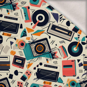 RETRO MUSIC - teplákovina počesaná s elastanem ITY