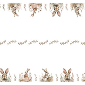 BUNNY FAMILY - Tkanina na ubrusy