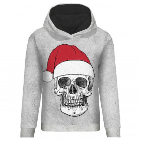 DÁMSKA MIKINA (POLA) CLASSIC S KAPUCÍ - SANTA SKULL - Sada šití