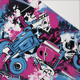 STREET GRAFFITI wz.4 - Hydrofobní česaná teplákovina