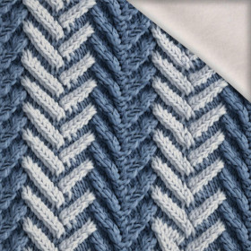 IMITATION SWEATER WZ. 8 - teplákovina počesaná s elastanem ITY