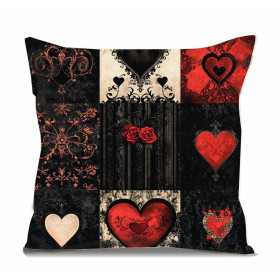 VALENTINE'S DAY 7- Potahový velur 