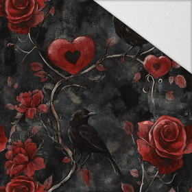 VALENTINE'S DAY 17 - teplákovina počesaná s elastanem ITY