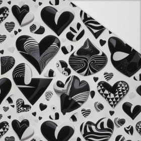 VALENTINE'S DAY 2 - teplákovina počesaná s elastanem ITY