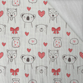 VALENTINE'S DAY 18 - Mušelín bavlněný