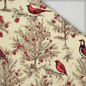 Vintage Christmas wz.10 - rychleschnoucí tkanina