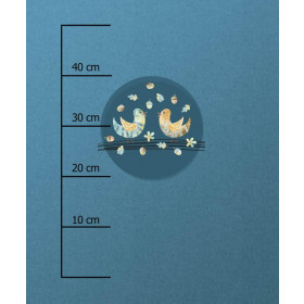 PTÁCI A LISTÍ (LESNÍ ZVÍŘATA) - panel 50cm x 60cm