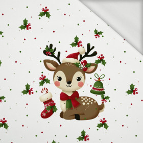 WINTER ANIMALS wz.13 - panel (60cm x 50cm) teplákovina