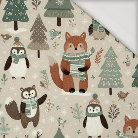WINTER ANIMALS WZ.5 - Jersey wiskozowy