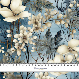 WINTER FLOWERS WZ.5 - rychleschnoucí tkanina