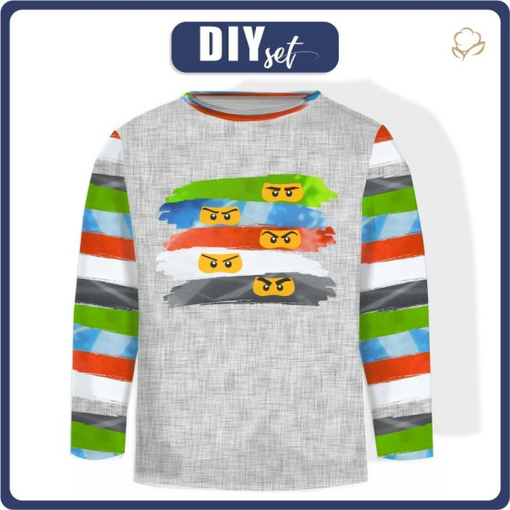 LONGSLEEVE - NINJA TÝM - single jersey