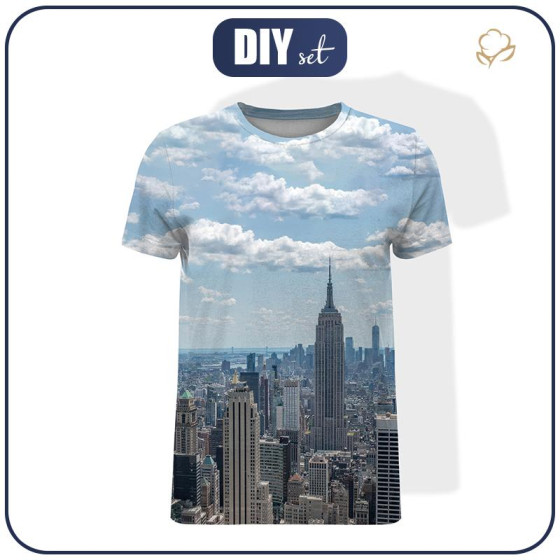 PÁNSKÉ TRIČKO - NEW YORK - single jersey