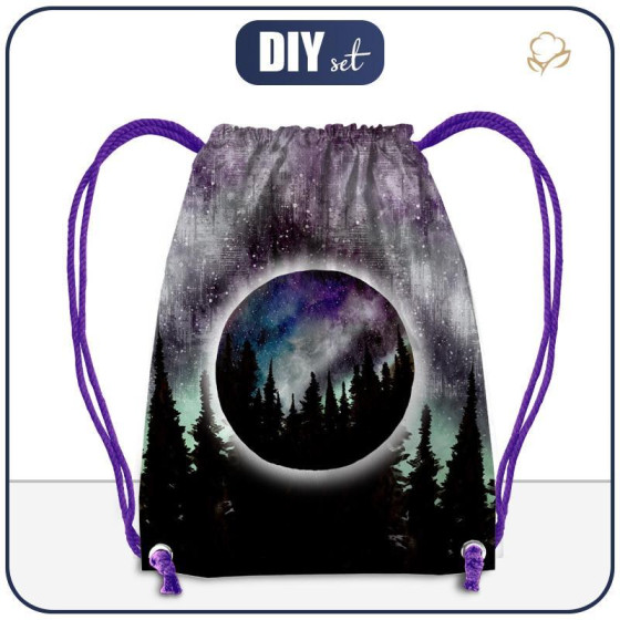 BATOH-PYTEL - POLÁRNÍ ZÁŘE (GALAXY) / Velikost na výběr