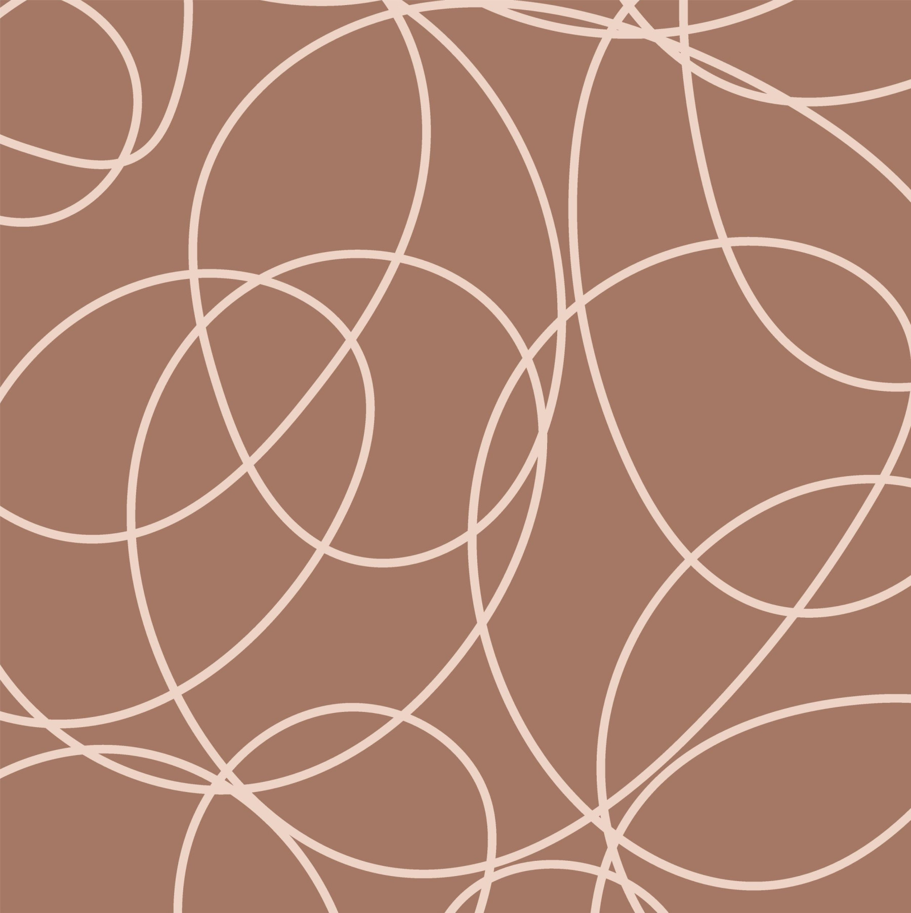 Geometric /Mocha Mousse
