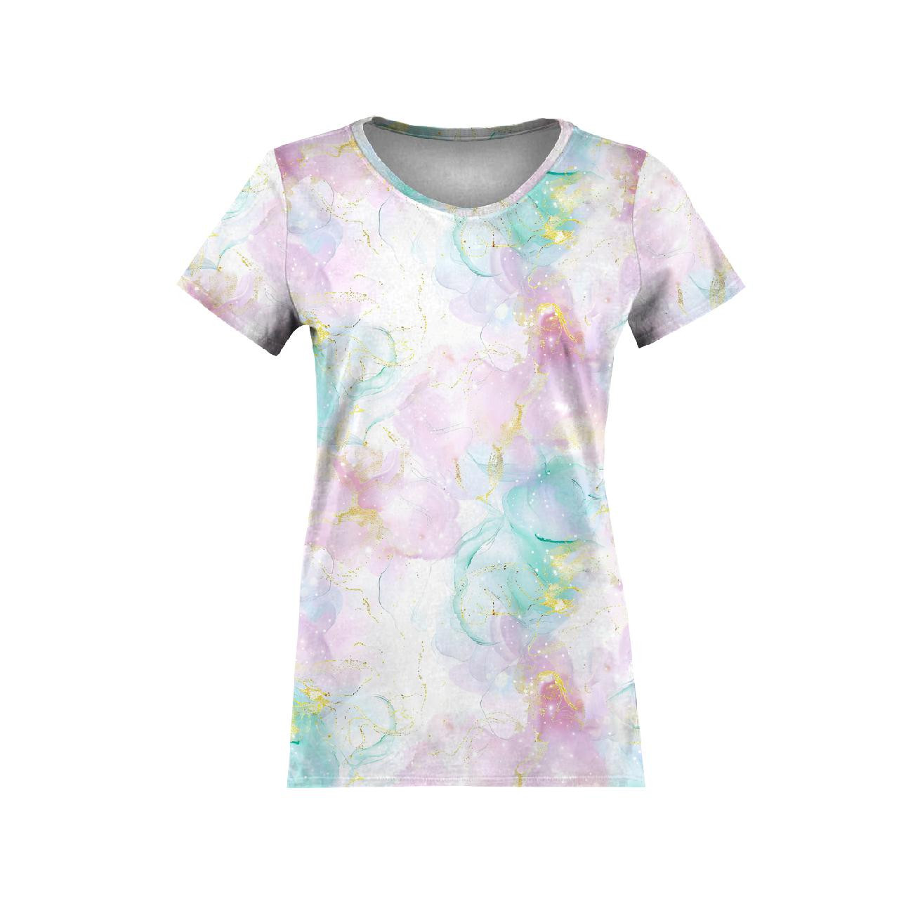 DÁMSKÉ TRIČKO - (M) - ALCOHOL PASTEL WZ.1 - sada šití