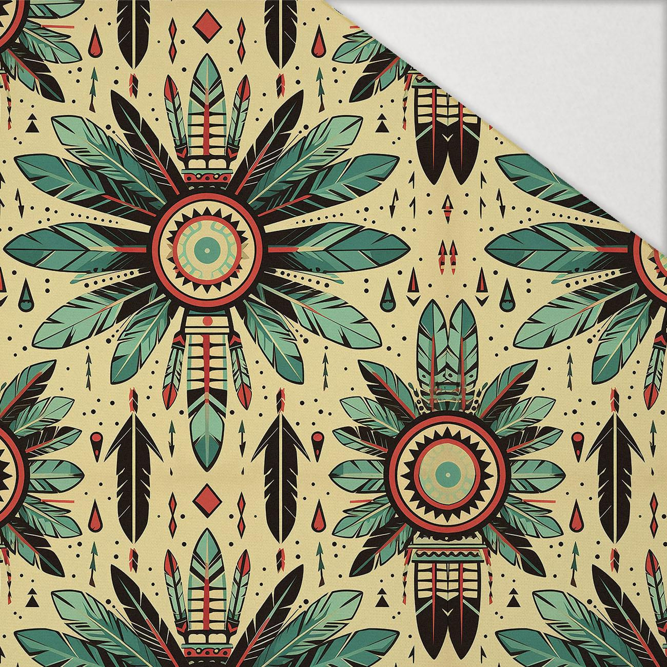 AROUND THE WORLD wz.6 - Hydrofobní česaná teplákovina