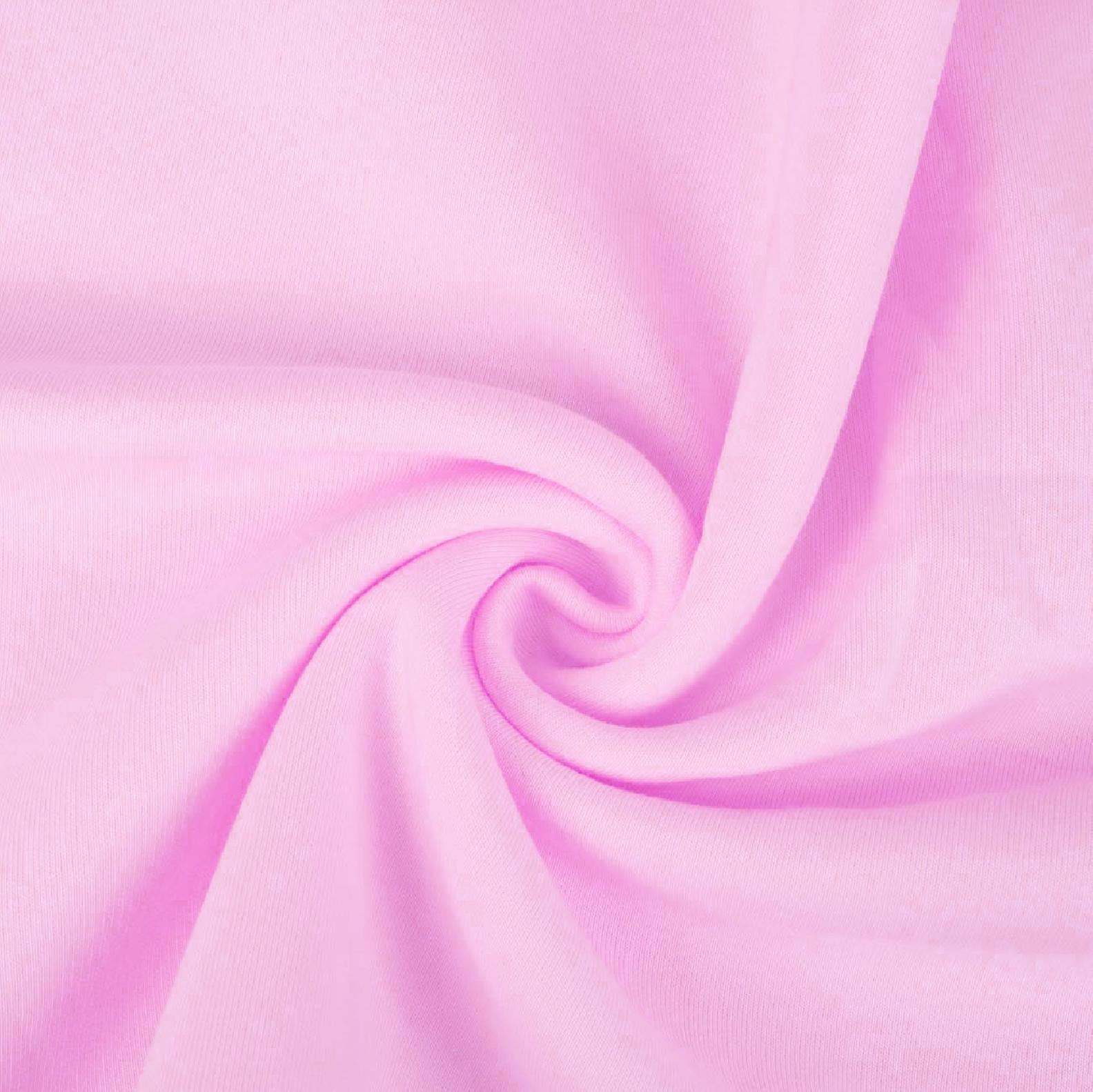 D-177 BARBIE PINK - silná teplákovina počesaná D300