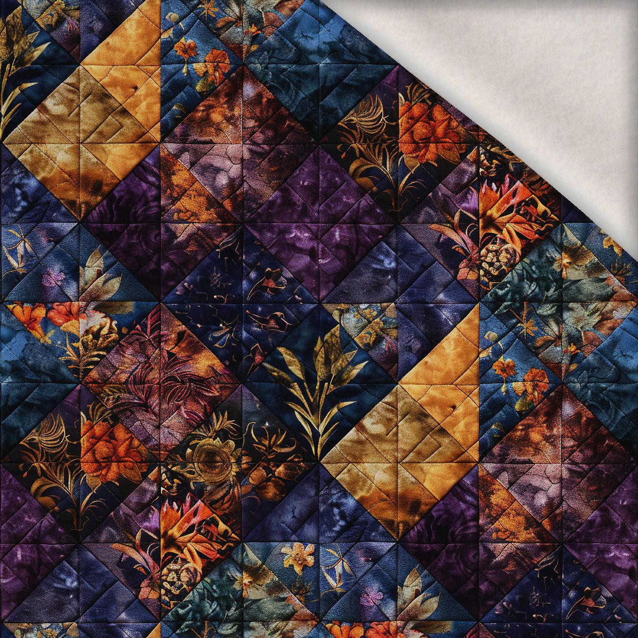 Batik Quilt wz. 1 - lehký, česaný úplet