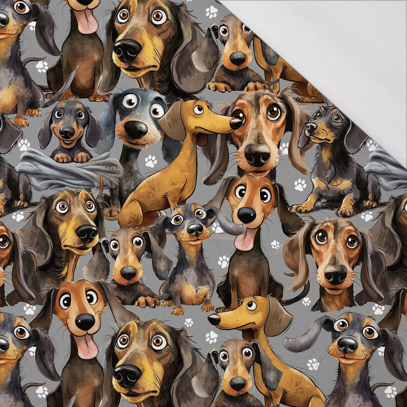 DOGS VZ. 1 - single jersey 