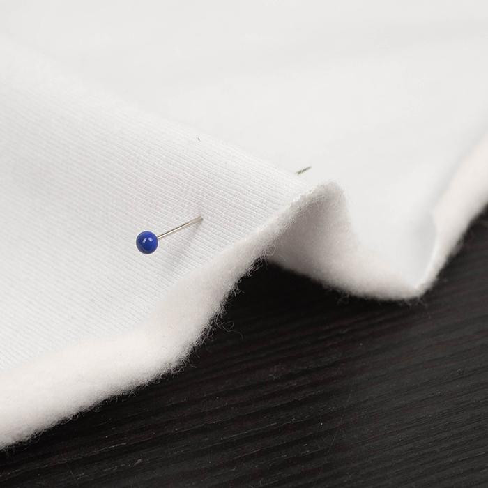 Materiál S VLASTNÍM POTISKEM - teplákovina počesaná s elastanem ITY