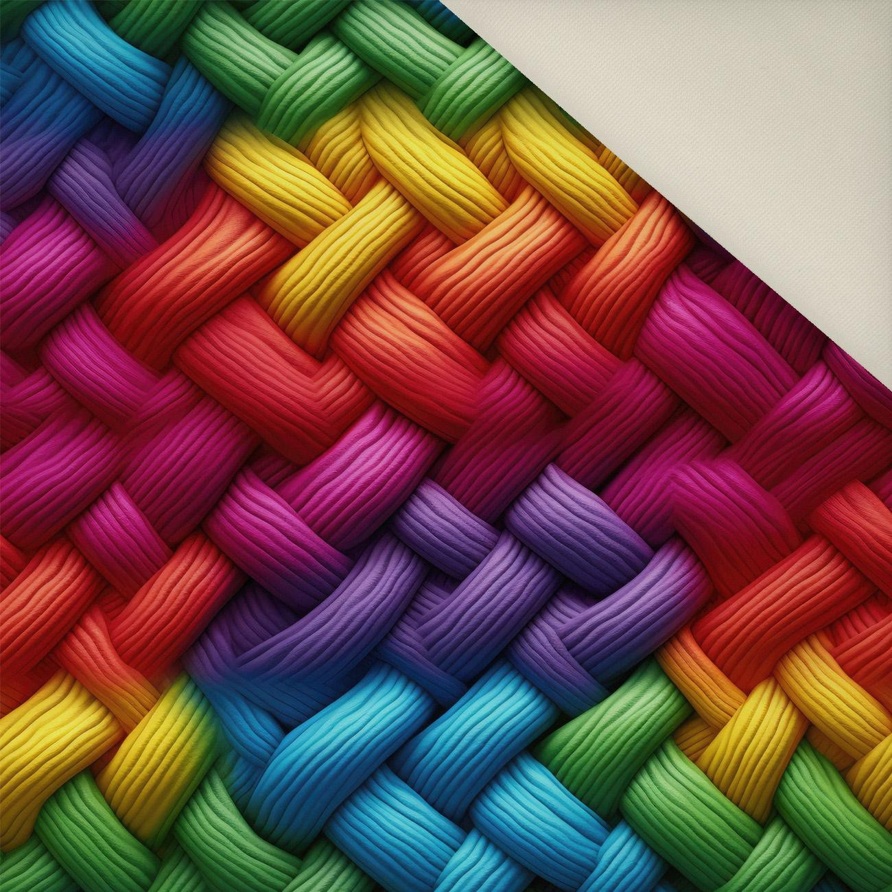 IMITATION COLORFUL SWEATER VZ. 1- Potahový velur