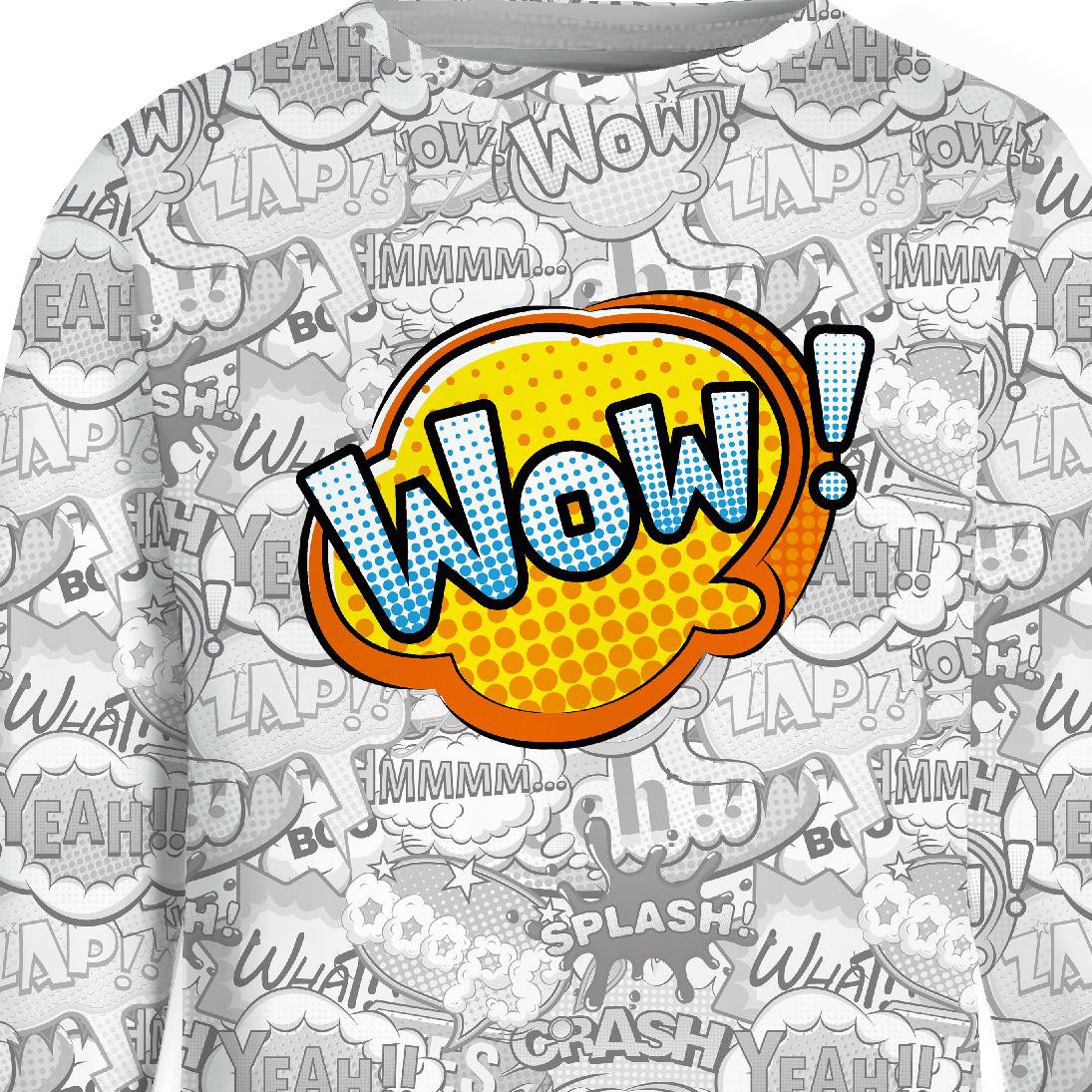 LONGSLEEVE - KOMIKS / wow - single jersey