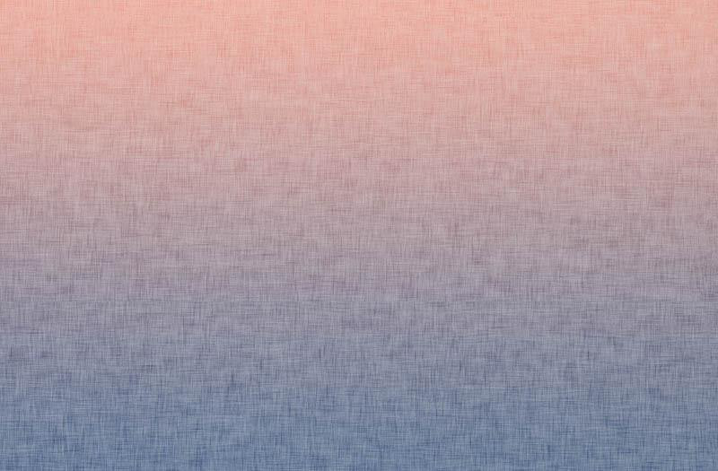 OMBRE / ACID WASH - modrý (broskvový) - PANEL SINGLE JERSEY