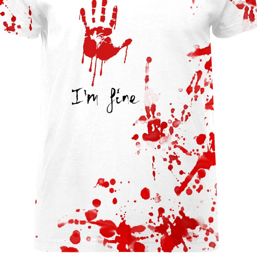 PÁNSKÉ TRIČKO - I'M FINE - single jersey
