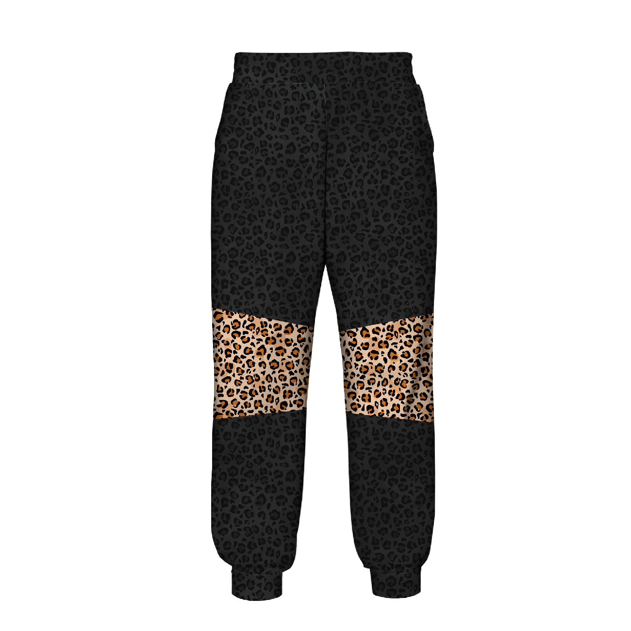 Dámské joggery (NOEMI) - LEOPARD / SKVRNY - Sada šití