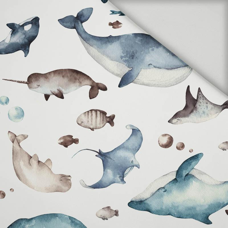 OCEÁNSKÝ MIX (OCEÁNSKÝ SVĚT) - rychleschnoucí tkanina