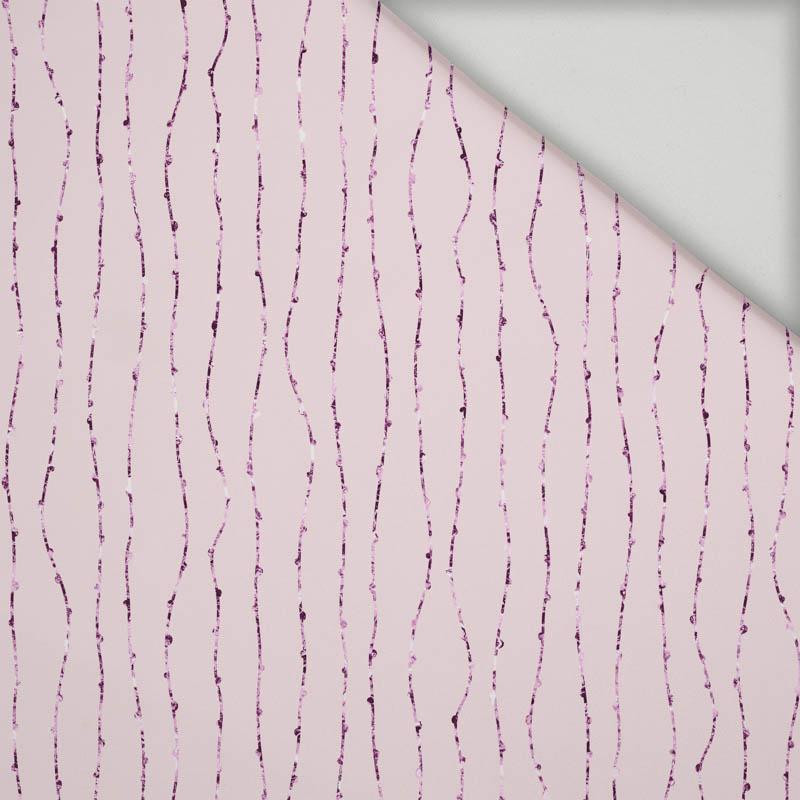 BROKÁTOVÁ ROSA (VÁŽKY A PAMPELIŠKY) - rychleschnoucí tkanina