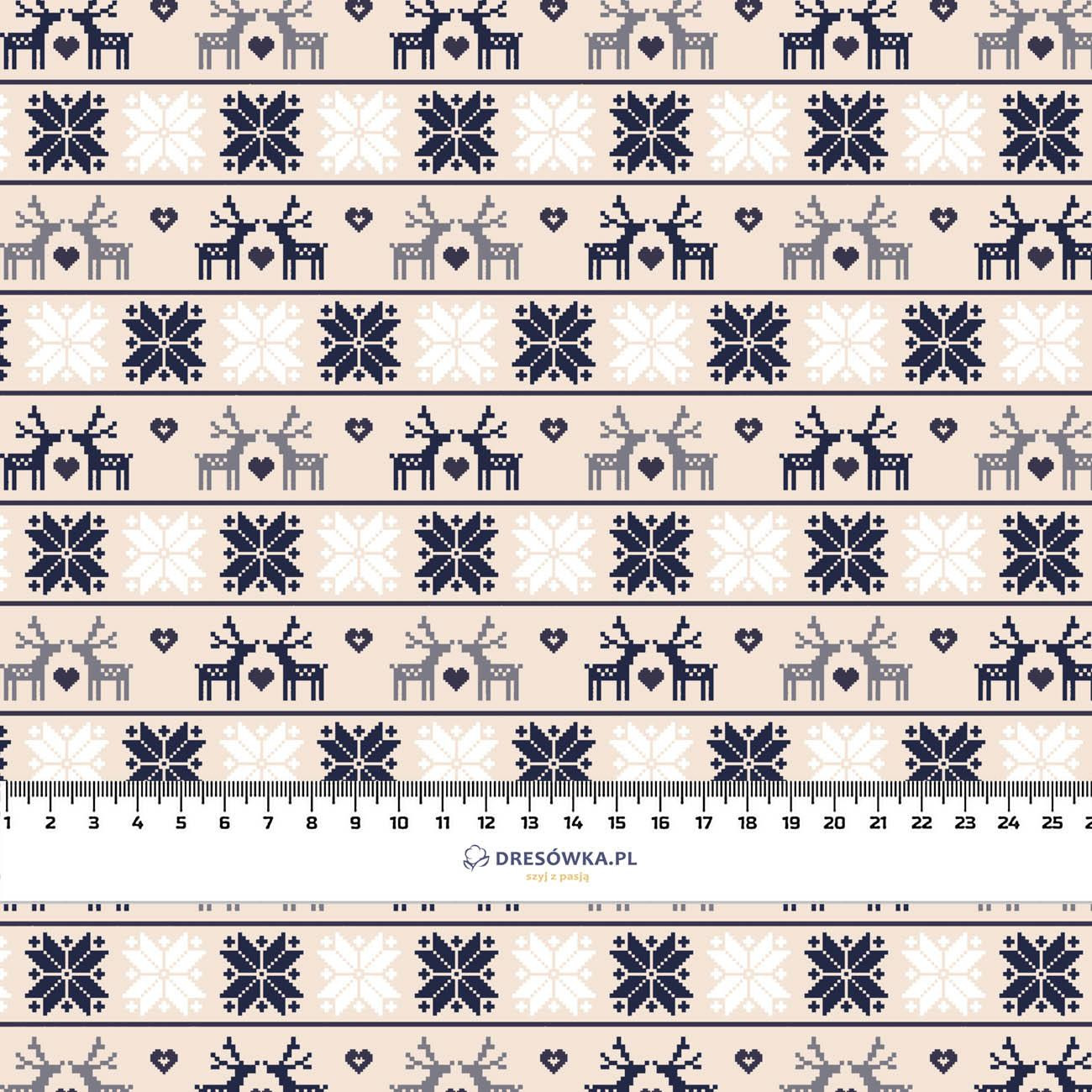 SOBOVÉ / svetřík (ZIMNÍ ČAS) / béžová - Organická Teplákovina