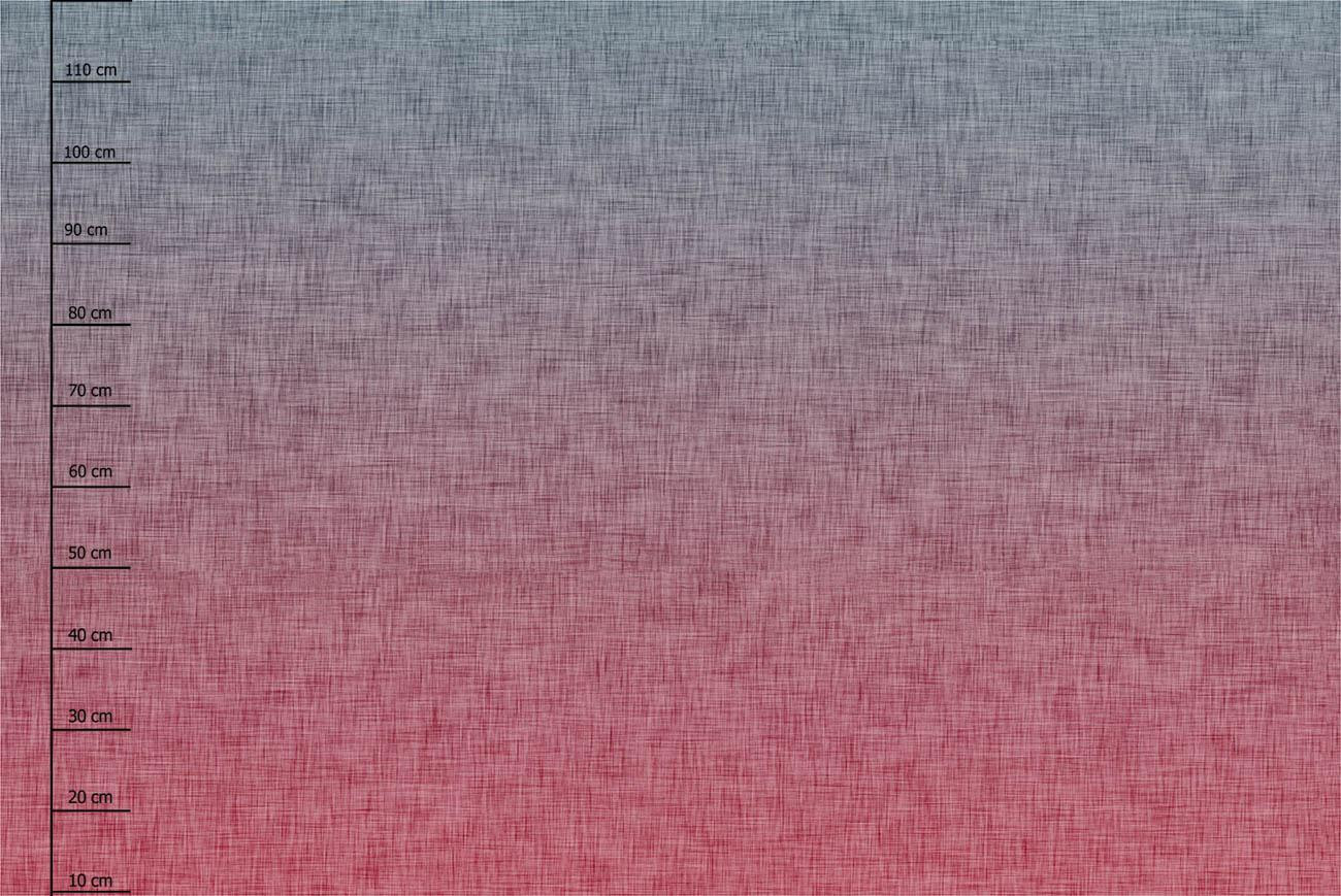 OMBRE / ACID WASH - fuchsie (černý)  - PANORAMICKÝ PANEL (110cm x 165cm)
