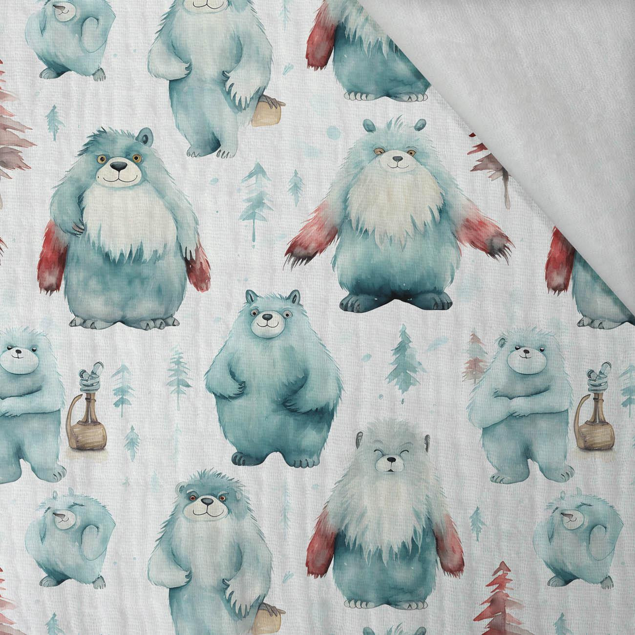 HAPPY YETI VZ. 1 - Mušelín bavlněný