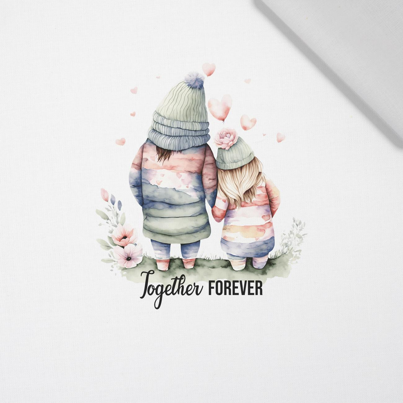 TOGETHER FOREVER - Paneel (60cm x 50cm) bavlněná tkanina