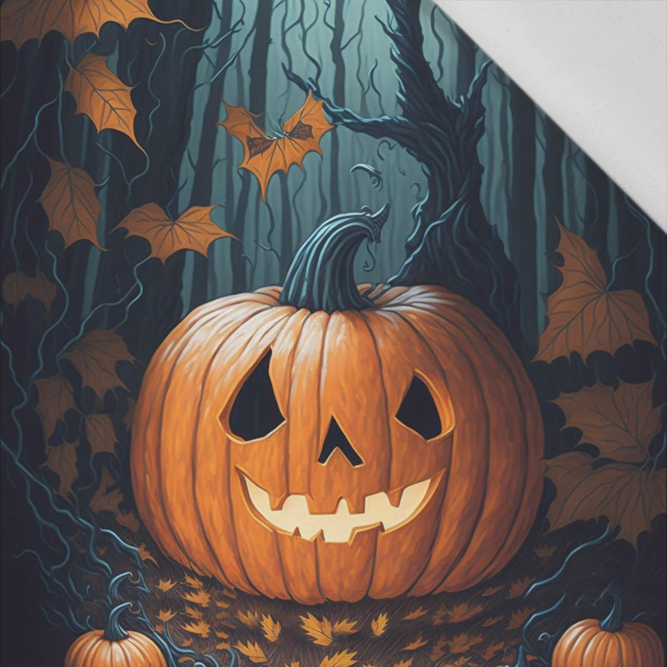 HALLOWEEN PUMPKIN - Paneel (60cm x 50cm) bavlněná tkanina