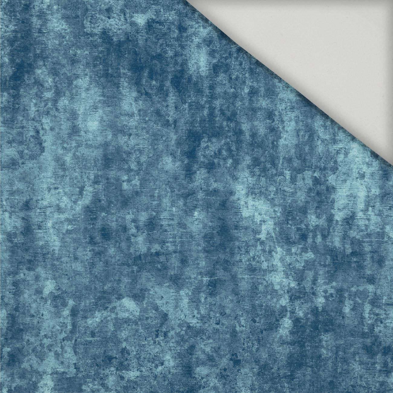 GRUNGE (atlantic blue) - rychleschnoucí tkanina