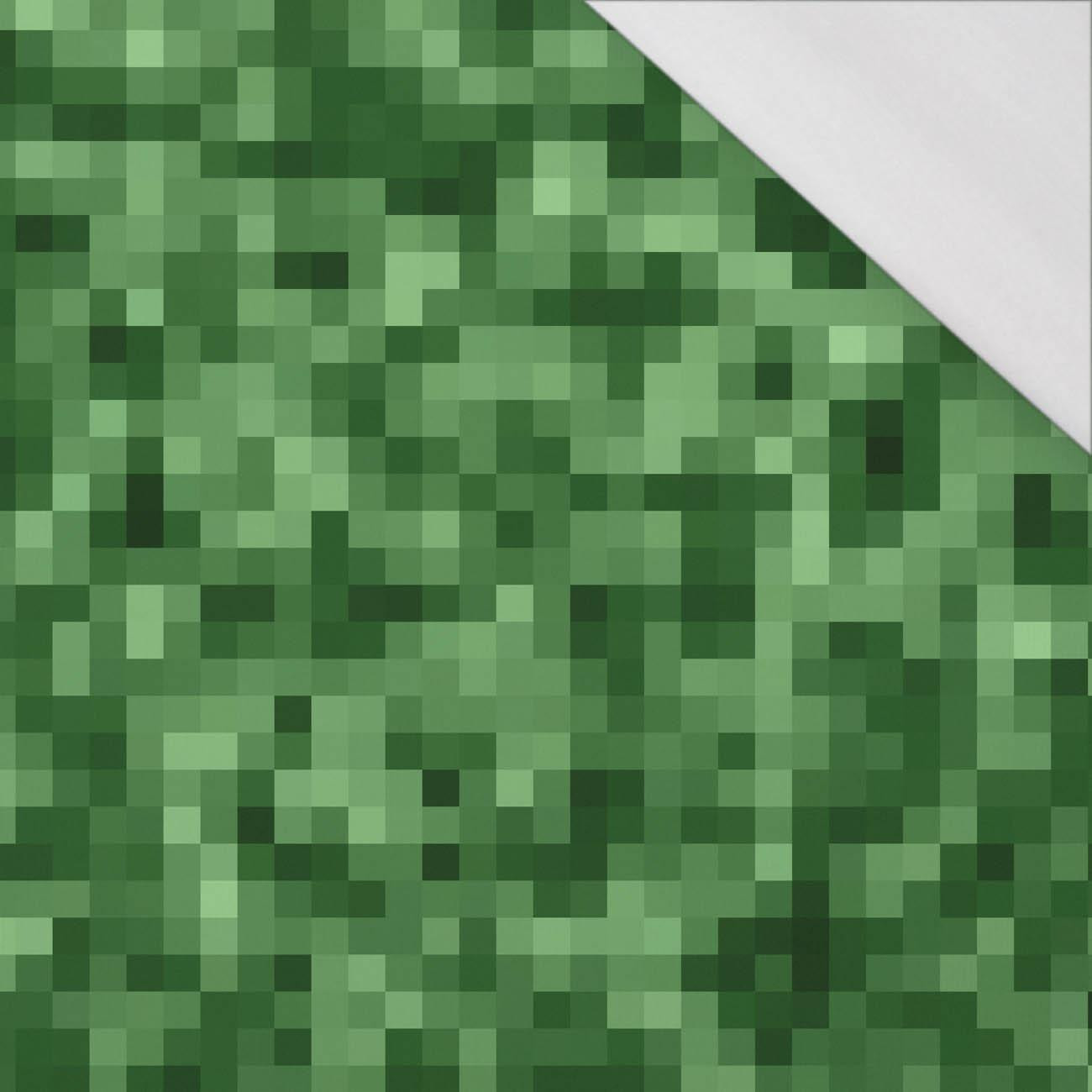 PIXELY Vz. 2 (olivová) - organický úplet single jersey s elastanem 