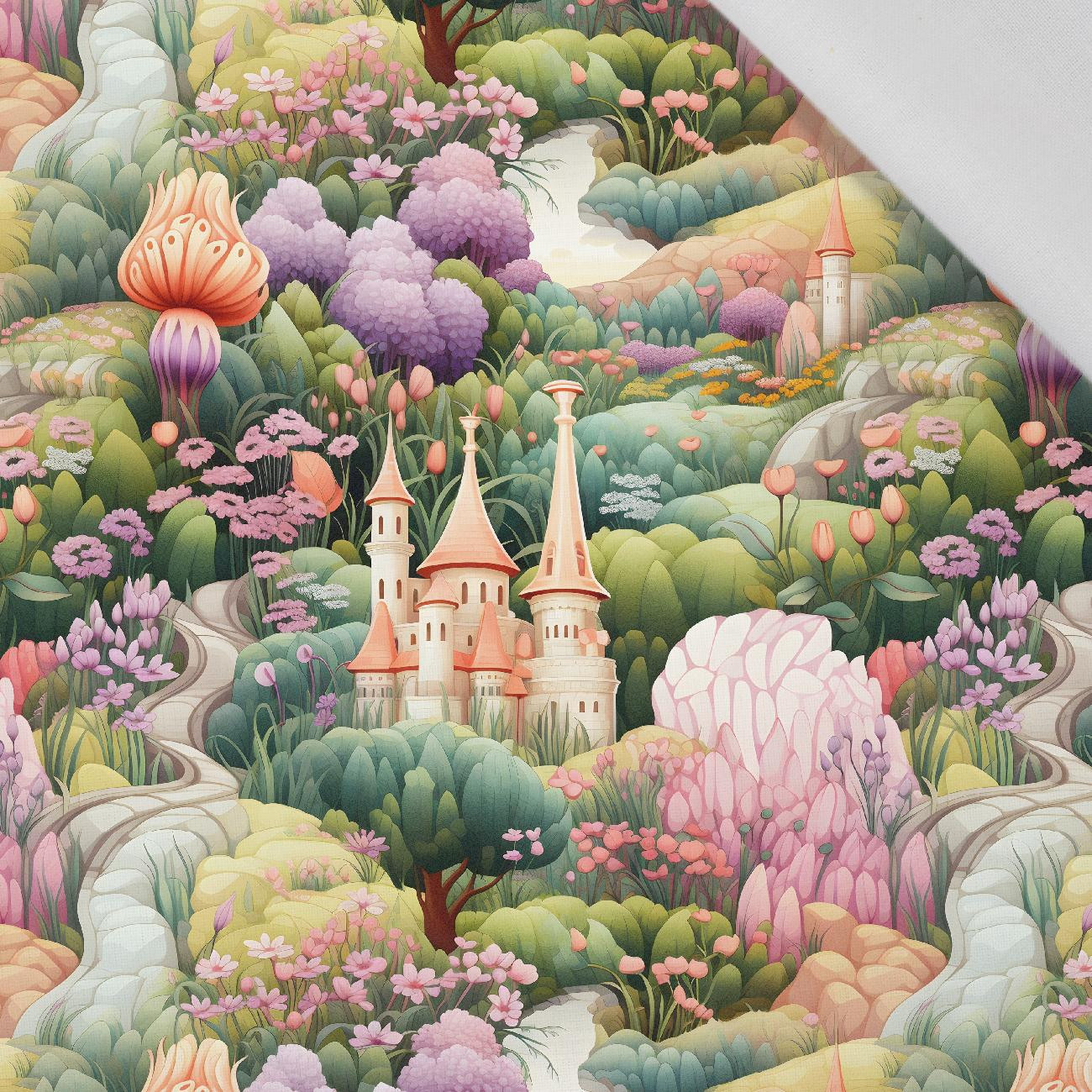 FAIRY WORLD wz.3 (GARDEN) - tkanina bawełniana