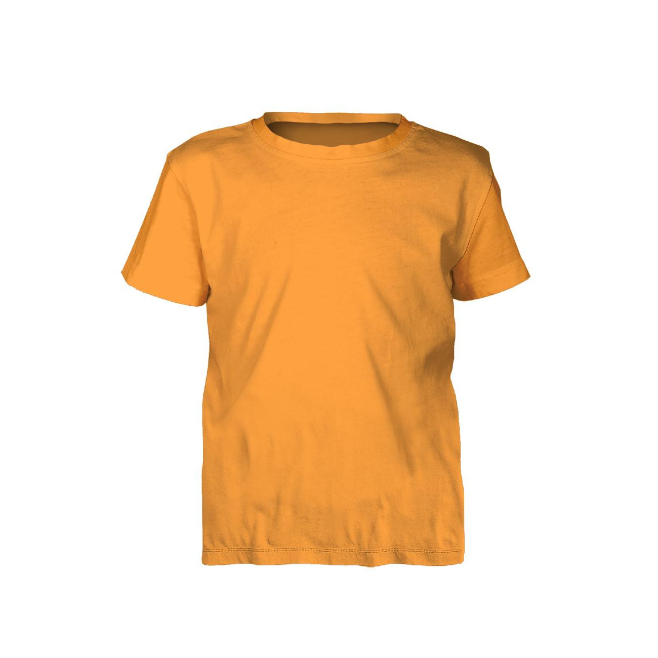 2-PACK - BASIC DĚTSKÉ TRIČKO - LIGHT ORANGE- Sada šití