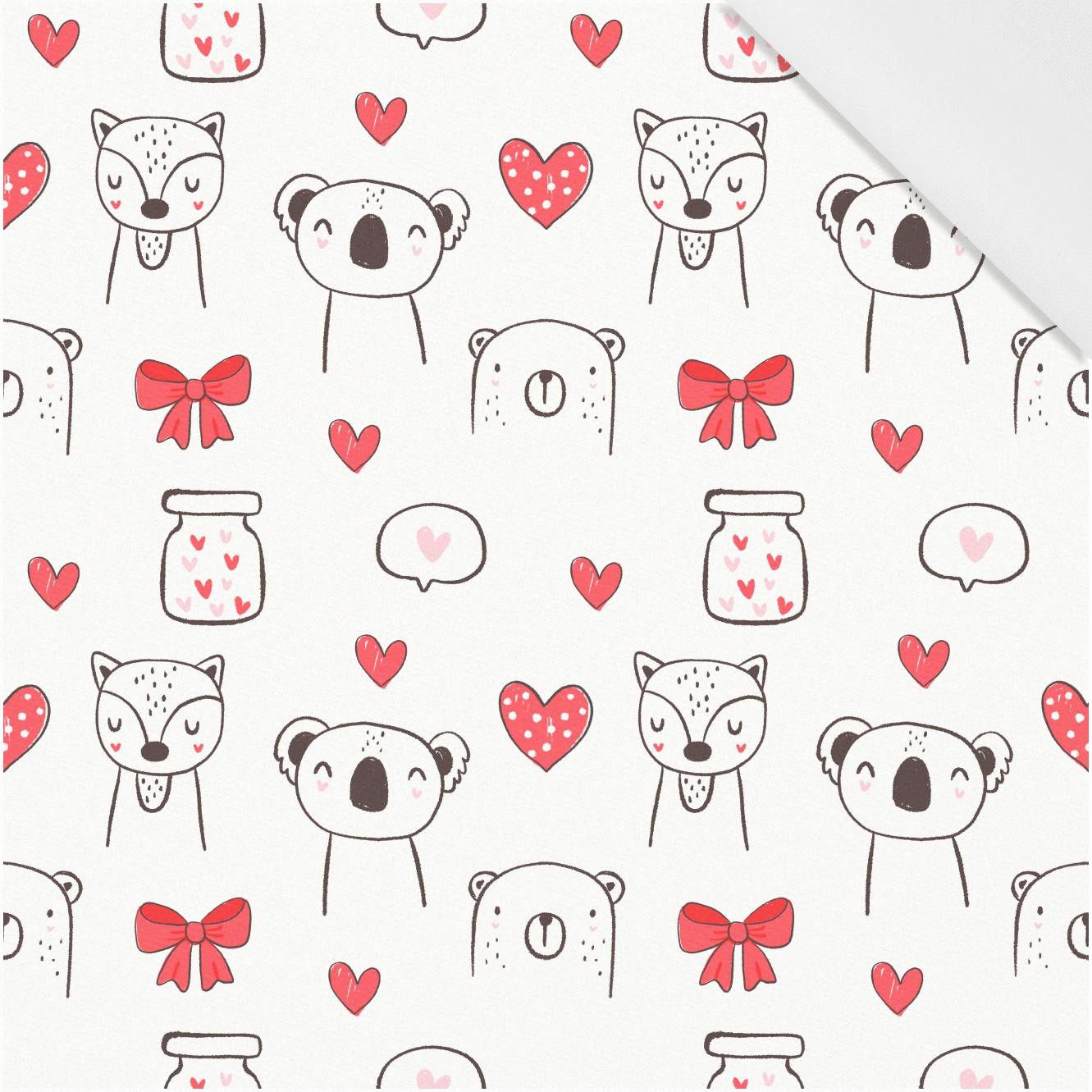 VALENTINE'S DAY 18 - tkanina bawełniana